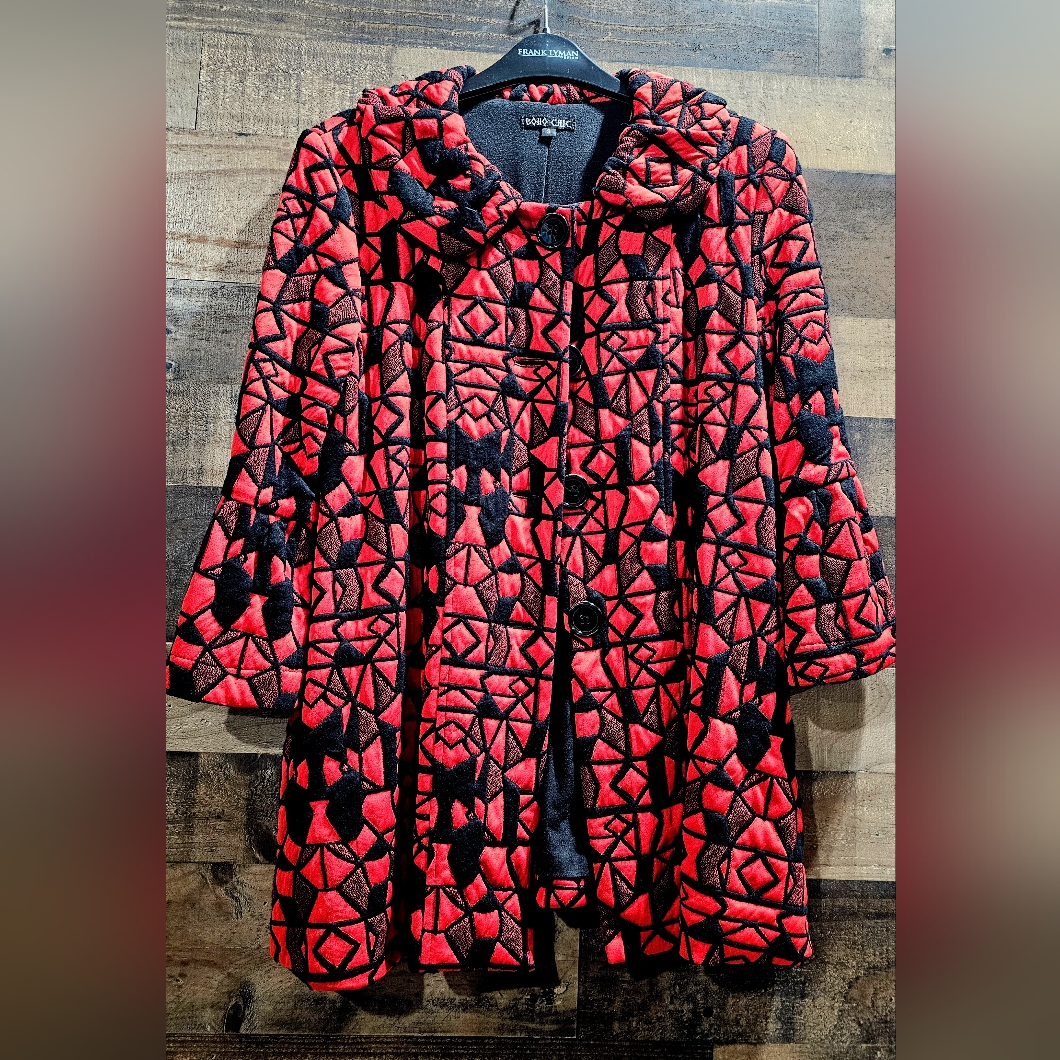 Boho Chic Size Small Coat
